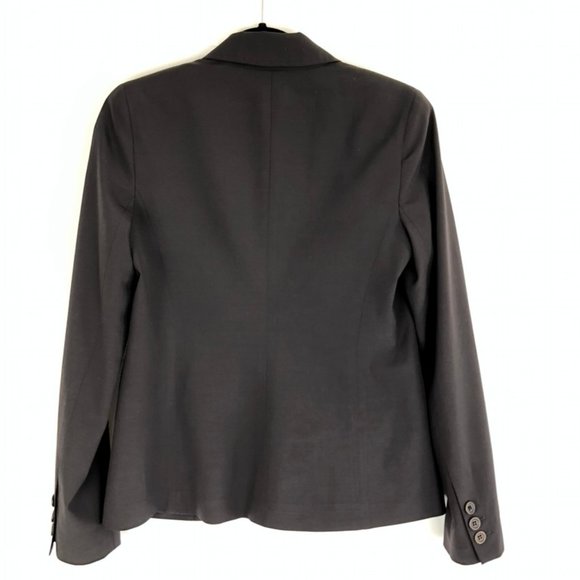 Theory Classic Two Button Black Wool Jacket - Picture 2 of 7